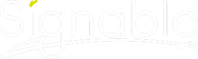 Signable logo